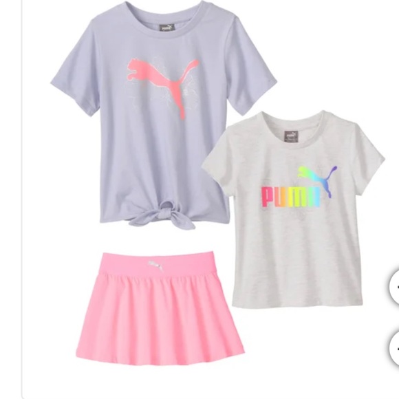 Puma Lavender and Pink Kids' Outfit Set - Picture 1 of 1